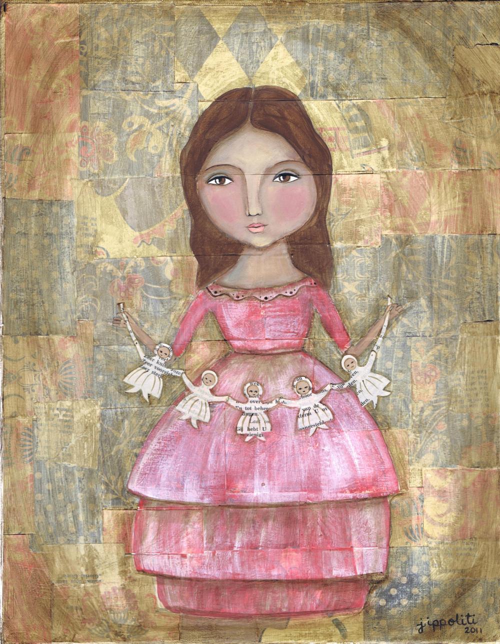 The Paper Artist... Fine Art Print