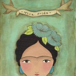 Viva Frida... Fine Art Print