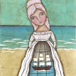 She Longed to be Back at Sea... Fine Art Print