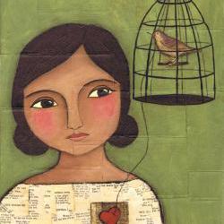 Keeper of the Tell-Tale Heart... Fine Art Print
